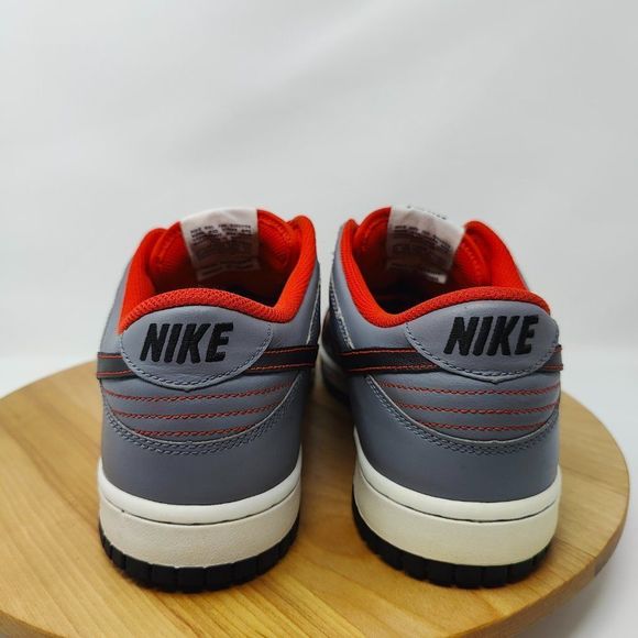 NikeDunkLow-women’s-12(fit like men’s12)- BlackGray-[317813 005]-LowTop-Shoes - Picture 7 of 12